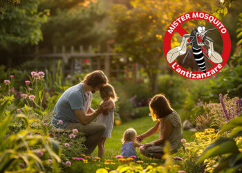 Estate e zanzare? Non più con la nebulizzazione dell’impianto Mister Mosquito per privati e esercizi commerciali